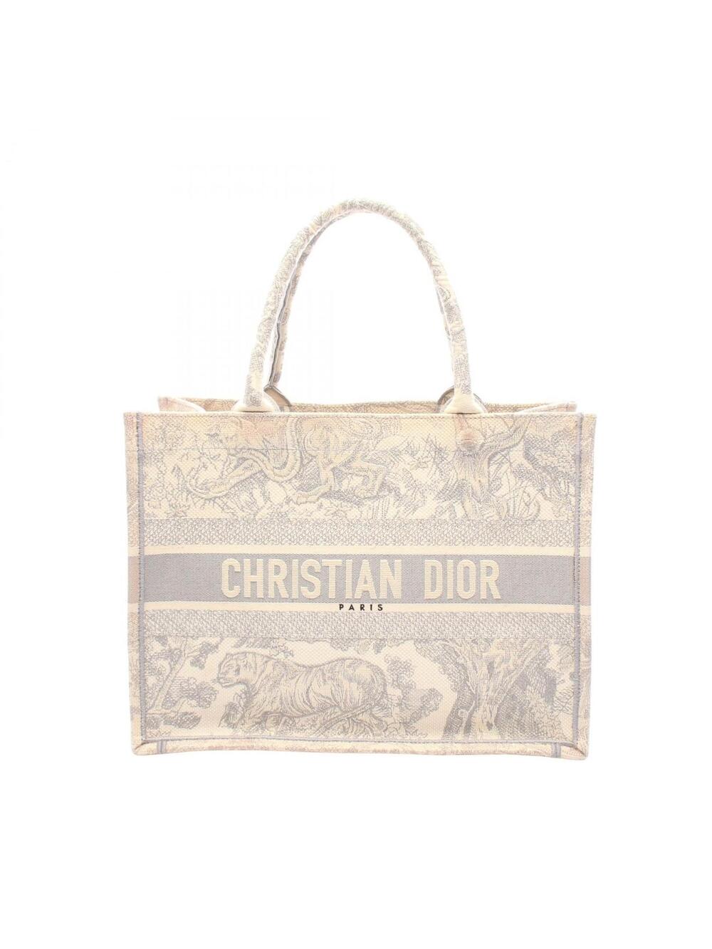 Christian Dior Book Tote Medium Toile #346442C11B
